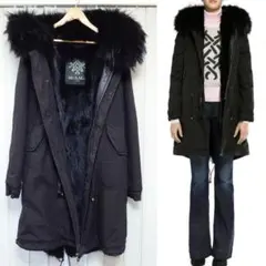 希少❗定価40万超❗ MR&MRS ITALY ファー モッズコート