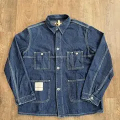 未使用 デラックスウエア 107XX デニムショートカバーオール 42 XL