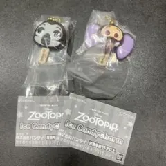 カプセルトイ ズートピアアイスキャンディーチャーム