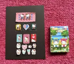 【希少】サンリオ✨ハローキティ レンチキュラーシール と 沖縄 メモ帳