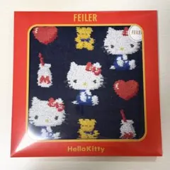 【新品・未開封】 フェイラー FEILER サンリオ　ハローキティ ハンカチ
