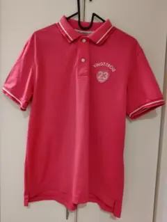 23区GOLF ポロシャツ ピンク LLサイズ ゴルフウェア レディース