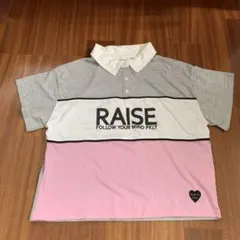 【気まぐれ値下げ】★ピンクラテ★半袖 ポロシャツ 160 Sサイズ
