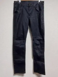 リーLeeオイルコーティング加工ストレッチパンツRIDERSジーンズジーパン