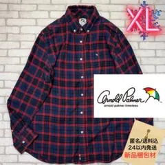 ■ARNOLD PALMER ボタンダウン タータンチェックネルシャツ