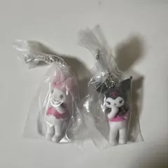 サンリオキャラクターズ ミニチュアチャーム　ライブキャラクター　クロミ　マイメロ