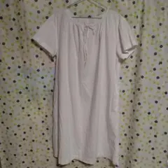Y150★美品　ユニクロ　チュニック　ワンピース　半袖　XL★