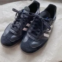 新品 23cm adidas SAMBA サンバ LT ネイビー ピンク - メルカリ