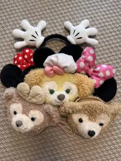 Disney カチューシャ　ポシェット　セット