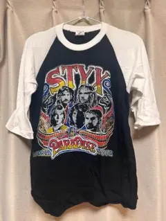 ヴィンテージ ロックTシャツ　STYX バンドT VINTAGE tシャツ 「USED」Y2K “Speed Wagon/STYX” バンド T