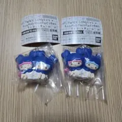 TWICE LOVELYS　サンリオ　マスコットチャーム　ツウィ　キキララ