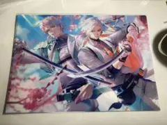 刀剣乱舞 岡山 雲の旅 クリアファイル 雲生 雲次 クリアカード 付き
