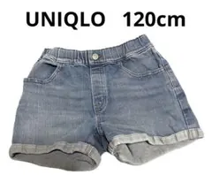 UNIQLO 半ズボン 120 デニムブルー