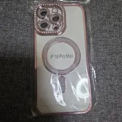 新品未使用　iPhone 16 Pro Max ケース ローズゴールド