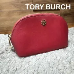 TORY BURCH トリーバーチ ポーチ 化粧ポーチ レッド 小物入れのサムネイル