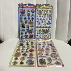 【パペットスンスン・正規品・即日発送】うるちゅるポップシール 4枚まとめ売り