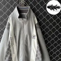 希少XL⭐︎最高デザイン トラックジャケット スウェット ワンポイントロゴ刺繍