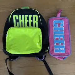 【美品】CHEER リュックとシューズケースセット