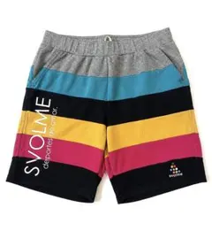 SVOLME スボルメ ハーフパンツ ボーダー スウェット ショートパンツ　Mのサムネイル
