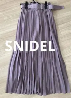 SNIDEL プリーツロングスカートのサムネイル