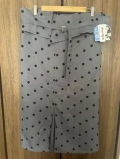 【新品】大きいサイズ レディース スカート タイトスカート 水玉 4L