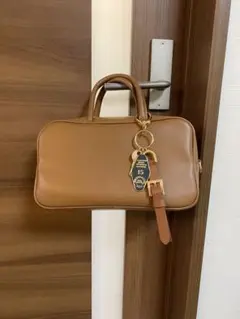VELETTO スクエアボストンバッグ　ブラウン