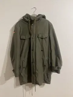 【古着】80’s ミリタリー ドイツ軍 フィールドコート モッズ ボアライナー付