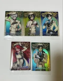 にじさんじ ウエハース　ホログラムカード 伊波ライ　四季凪アキラ　叢雲カゲツ他