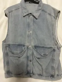 デニムベスト