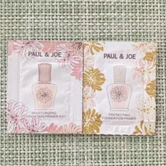 ミニレター　PAUL&JOE ポール&ジョー　プライマー サンプル2種　2包