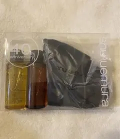 シュウウエムラ クレンジングオイル サンプル　40周年記念ノベルティ