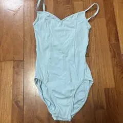 水色 Vネック レオタード TS