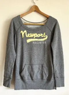 HOLLISTER トレーナー　グレー色