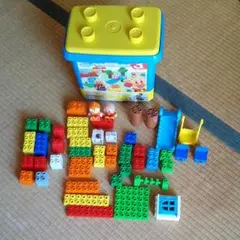 ブロックラボたのしいアンパンマン タウンバケツ