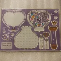 フクヤ ハートステッキ　パープル