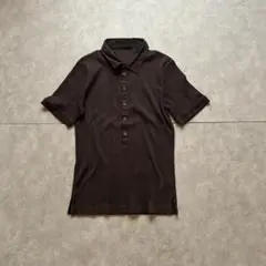 archive grunge short sleeve shirt brownのサムネイル