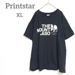 阿蘇限定 Tシャツ 黒 XL プリントシャツ　熊本 パロディ 大きいサイズ　土産のサムネイル