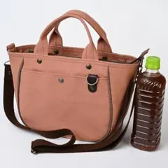 ハンドメイド 8号/11号×倉敷帆布×8番糸 玉縁ラウンドトートM(付属品有)