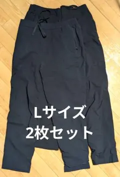 ユニクロ　ヒートテックウォームイージーパンツ　Lサイズ　ブラック　レディース