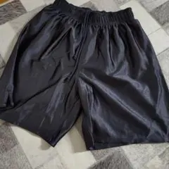 サッカーパンツ150㌢黒に近い濃紺 ポリエステル ハーフパンツビジョンクエスト