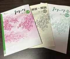 中3 塾用教材　iワーク　英語　テキスト　高校受験　中学３年
