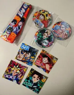 ジャンプビクトリーカーニバル 2025　缶バッジ　ネックストラップ ステッカー