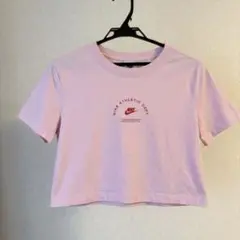 Nike クロップドTシャツ ピンク　Sサイズ