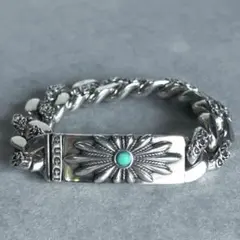Gucci フラワー IDブレスレット 喜平チェーン シルバー925 Gucci フラワー IDブレスレット 喜平チェーン シルバー925 - メルカリ