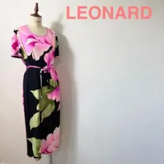 LEONARD 花柄 ラップワンピース 長袖 - メルカリ