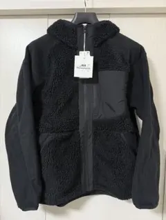 【新品未使用】ユニクロ フリースフルジップパーカー L Black