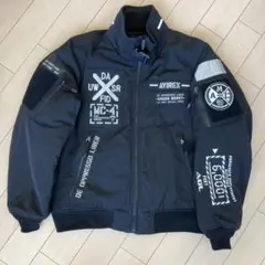AVIREX MilitaryCamp 両面刺繍リフレクターナイロンジャケット