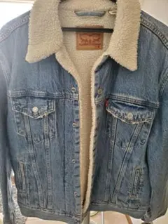 LEVI'S ボア襟 シェルパデニムジャケットMサイズ