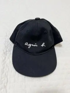 agnes b. 黒色キャップ キッズ