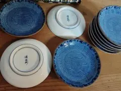 有田焼　清兵衛　青　小皿　10枚セット　新品　未使用　和食器
